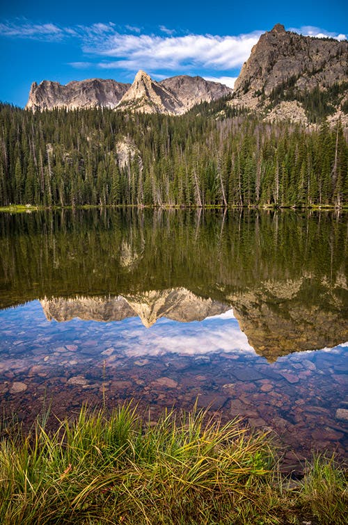 Fern-Lake_BenFullerton_500x755 Fern Lake reflection in Rocky Mountain National Park