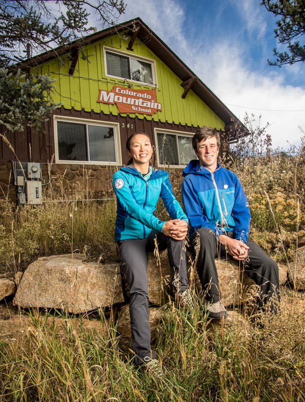 Mike Soucy & Norie Kizaki, Guides/instructors with Colorado Mountain School