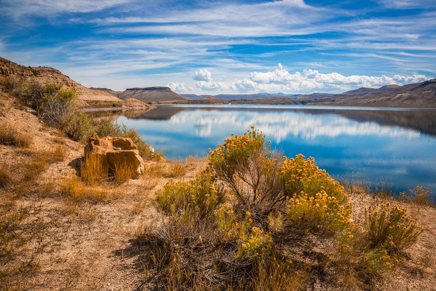 Blue Mesa Reservoir in Curecante National Recreation Area