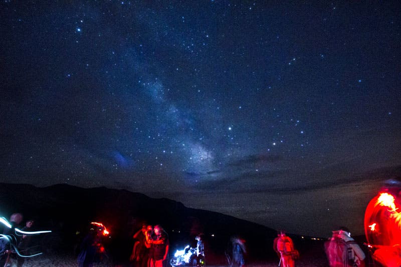 NightSkies03_LinseyDodaro_800 Photo workshop participants set up their cameras in Great Sand Dunes National Park to take shots of the Milky Way