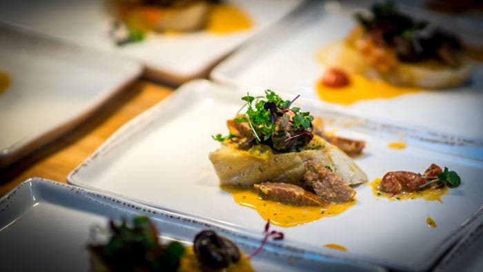 Small plates at Bird & Jim Restaurant in Estes Park