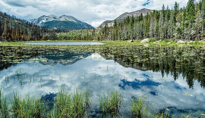 Cub Lake in Rocky Mountain National Park