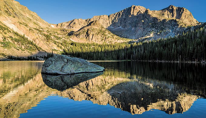 Thunder Lake in Rocky Mountain National Park