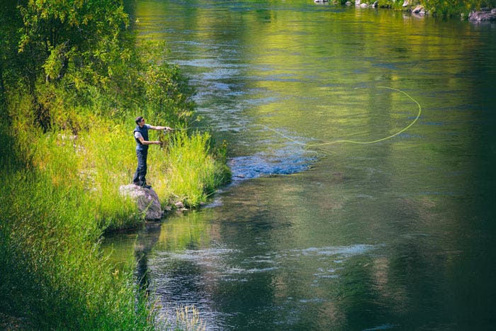 BlkCanyon-FishingGunnisonRiver_Tam18ChristianLenoir_700 Fishing in the Gunnison River at Black Canyon of the Gunnison National Park
