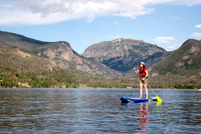 GrandLake-Paddleboard2_Ordelheide_700 Paddleboarding on Grand Lake in Colorado