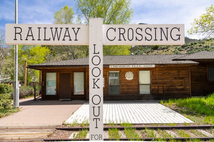 Visitor center in Cimarron, Colorado near the Black Canyon of the Gunnison National Park