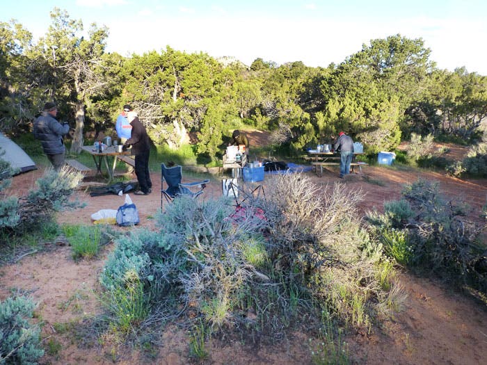 Saddlehorn Campground in Colorado National Monument