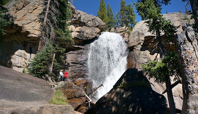 Ouzel Falls in Rocky Mountain National Park
