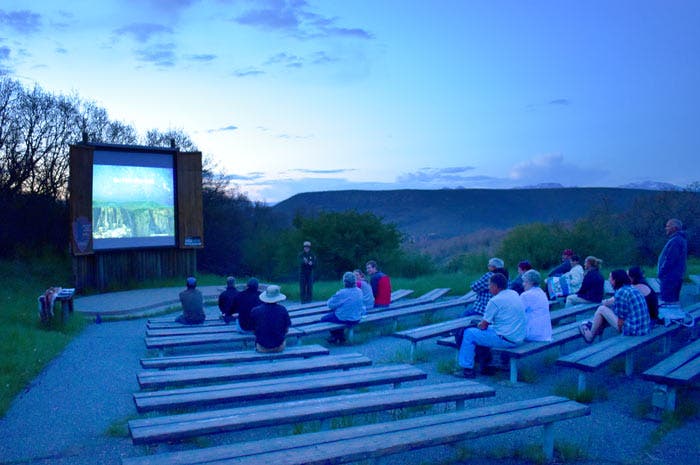 BlkCanyon-RangerProgramNight_Gloria_700 Nighttime ranger program in Black Canyon of the Gunnison National Park