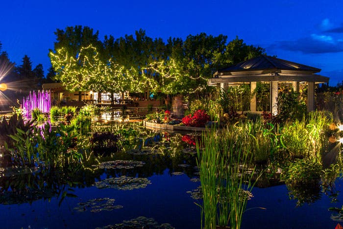 Denver Botanic Gardens during Christmas Holiday