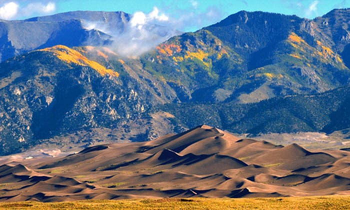 Autumn at Great Sand Dunes National Park