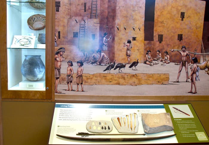MesaVerde-musuemexhibit_DP_700 Exhibit at the Chapin Mesa Archeological Museum in Mesa Verde National Park