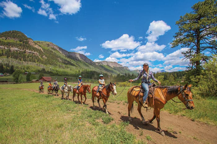 Horse Trail Ride in Durango