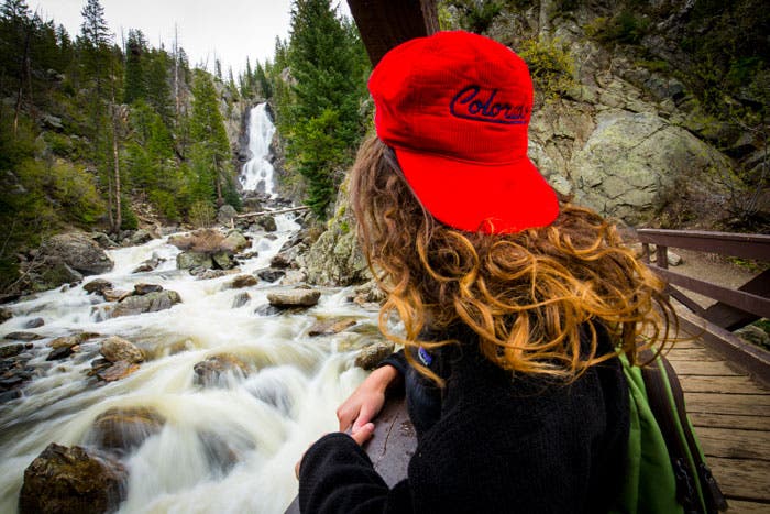 Hike to Fish Creek Falls near Steamboat Springs, Colo.