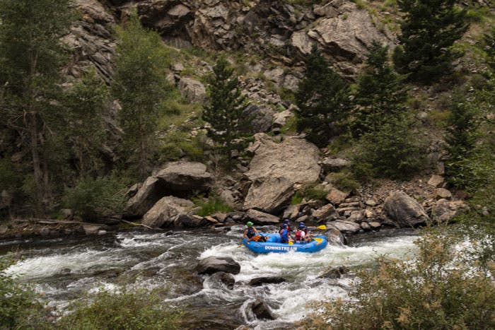 CO-CentralCity-Rafting-ClearCreekCanyon_courtesy_700 Rafting in Clear Creek Canyon near Central City, Colorado