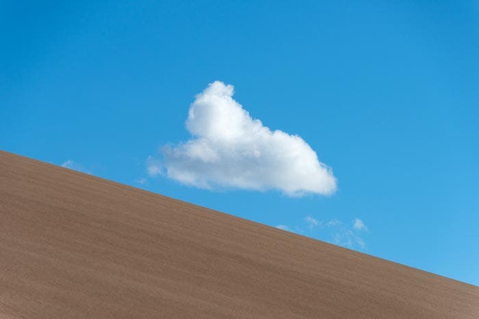Sliding Cloud in Great Sand Dunes National Park & Preserve