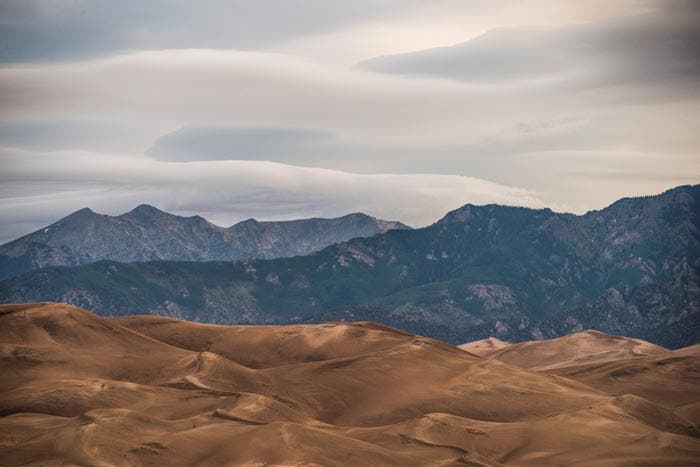 Layers in Great Sand Dunes National Park & Preserve