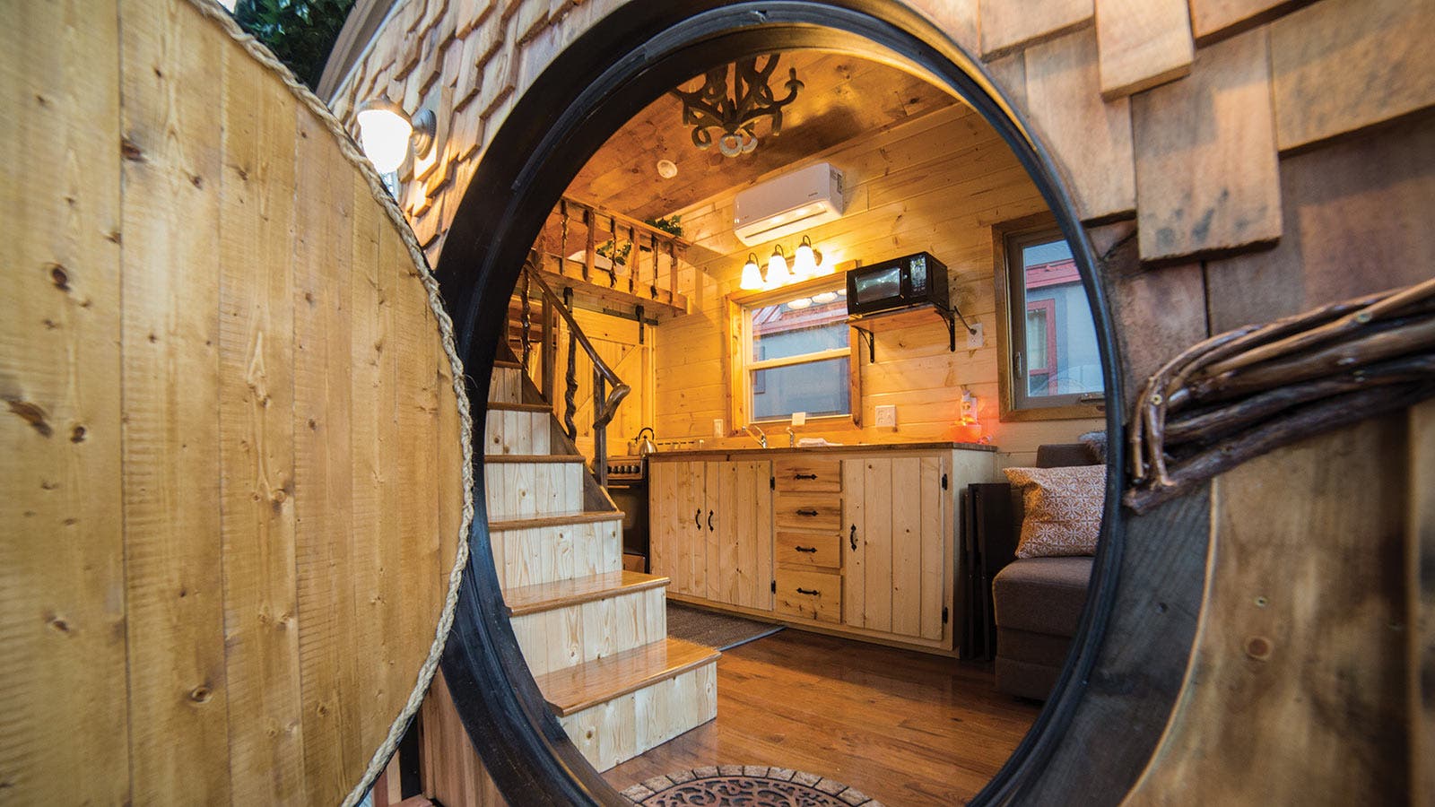 Weecasa Tiny House Resort in Lyons, Colorado near Rocky Mountain National Park