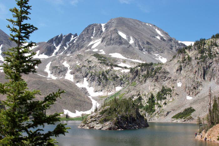 Lake Agnes in State Forest State Park