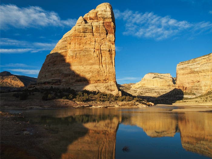 CO-SteamboatRock-DinosaurNM_iStock_700v Echo Park's Steamboat Rock in Dinosaur National Monument