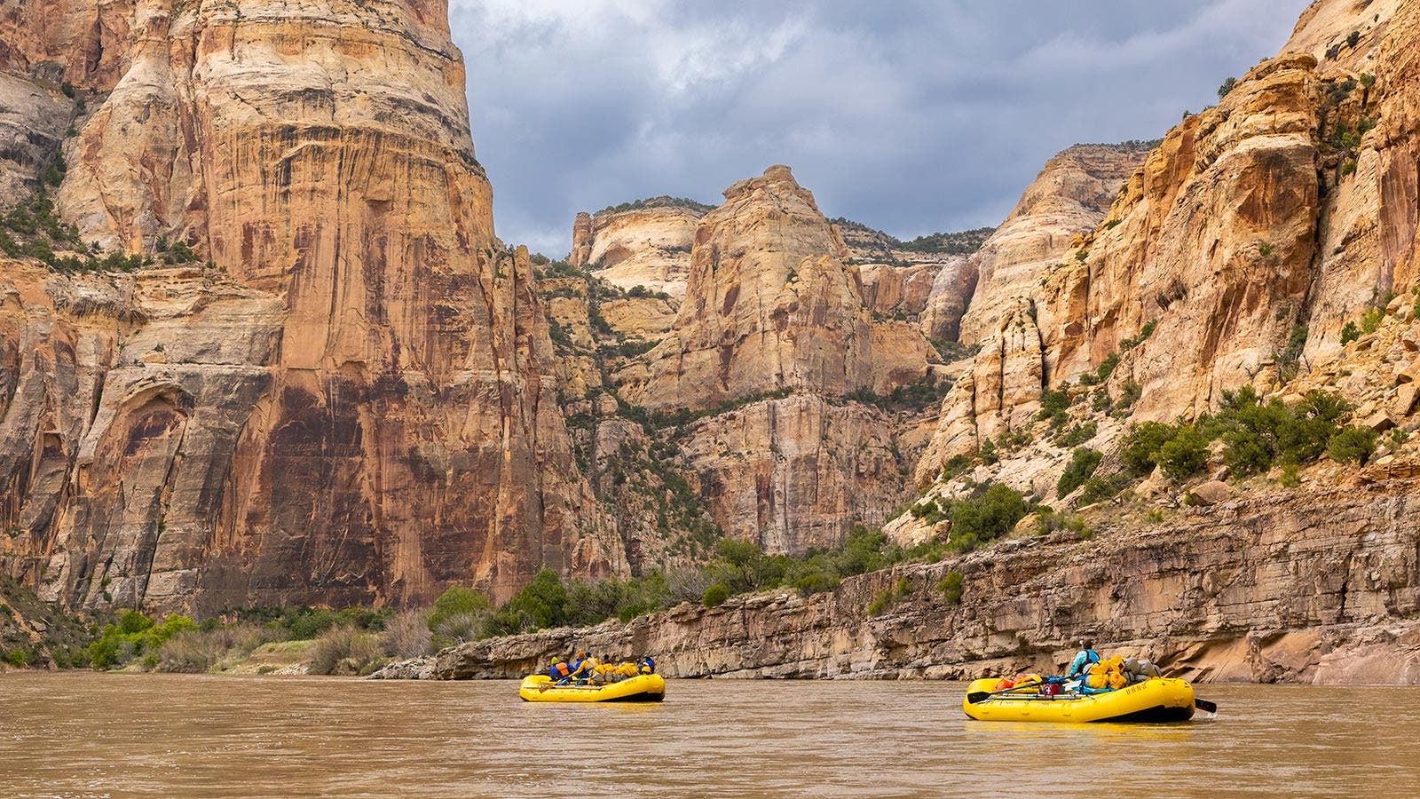 Rafting the Yampa River in Dinosaur National Monument
