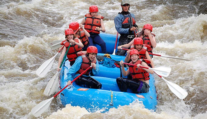 Rafting the Colorado River with MAD Adventures near Kremmling, Colo.