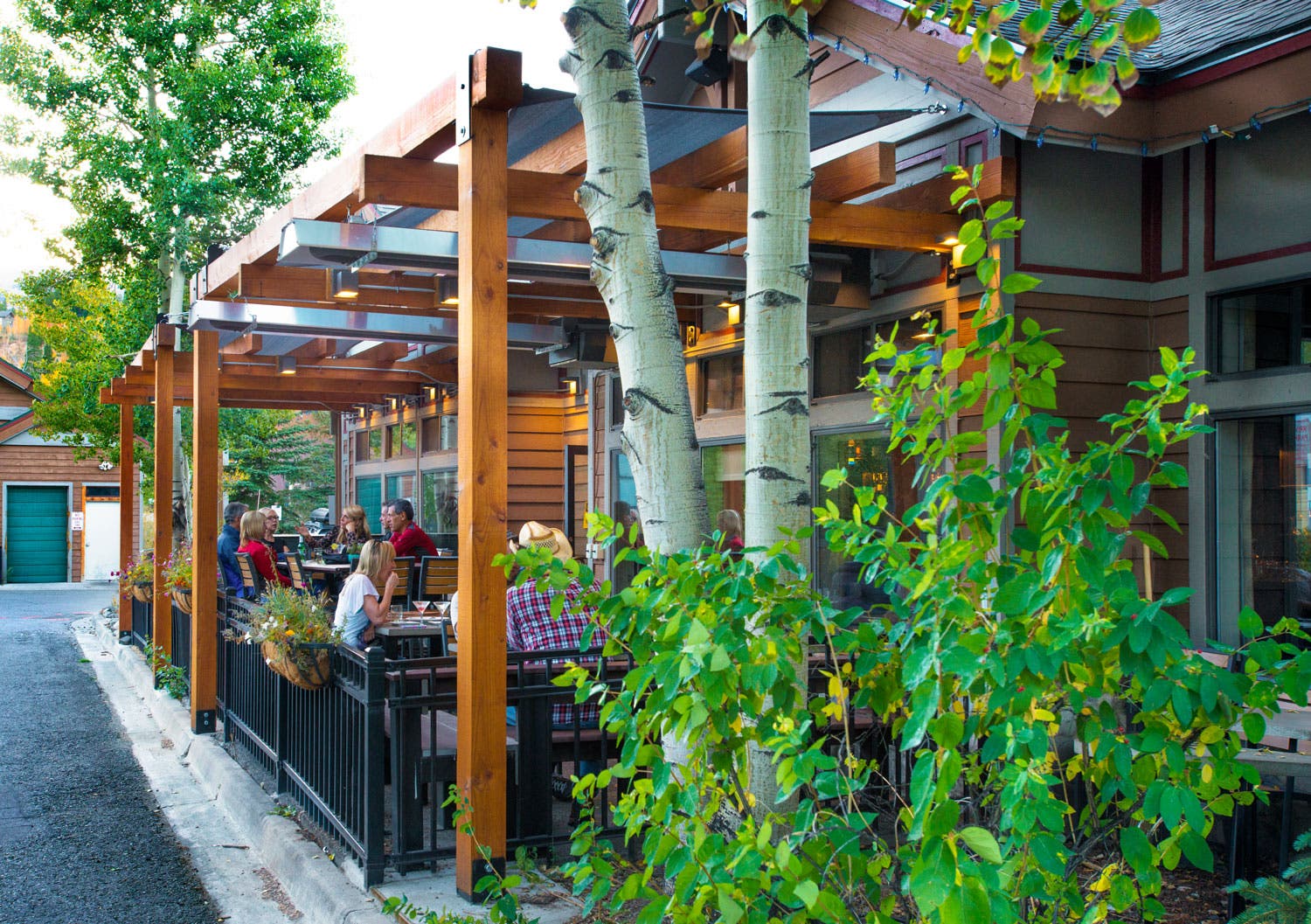 Relax on the Patio at Bistro North in Dillon, Colo.