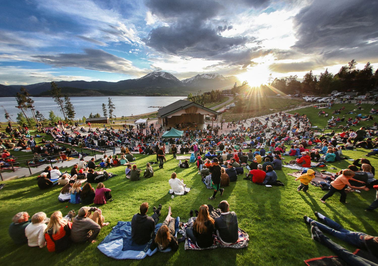Summer concert at Marina Park and Dillon Amphitheater