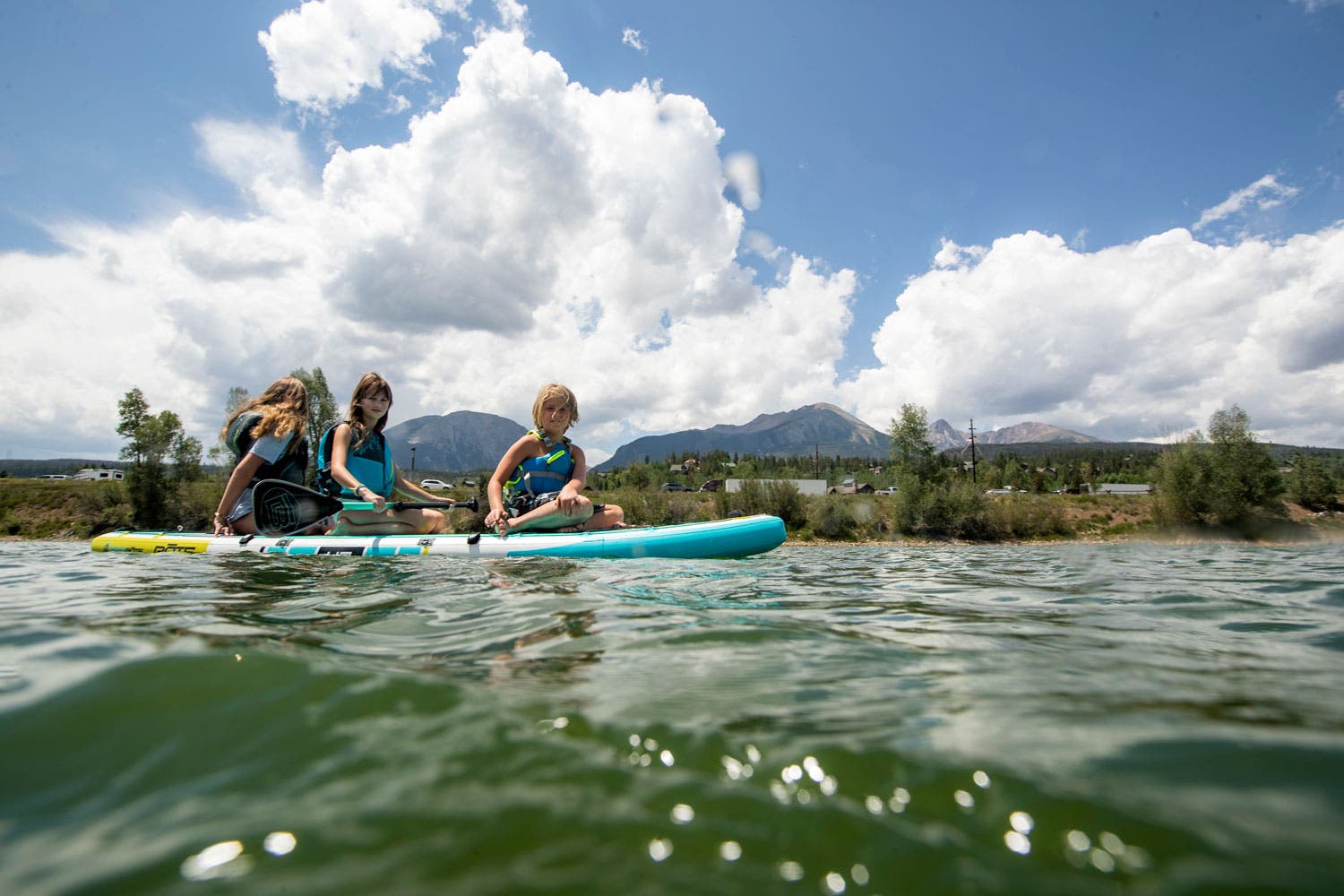 North Pond Park at Silverthorne, Colo.