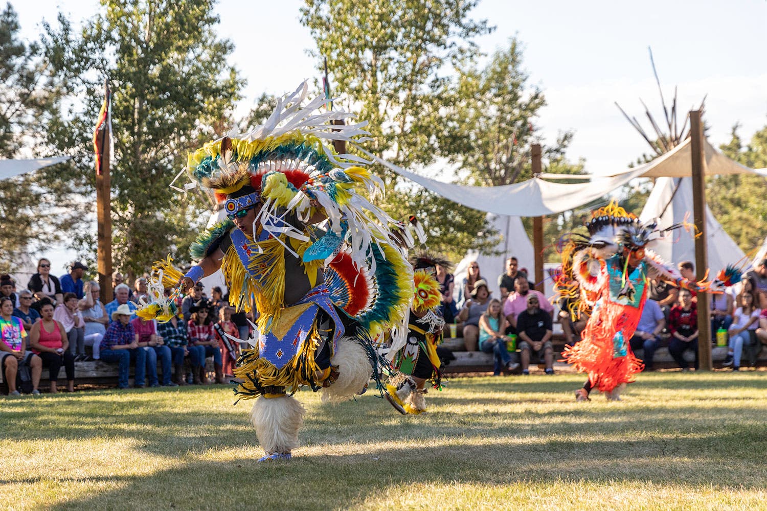 Cheyenne Frontier Days Indian Village dance