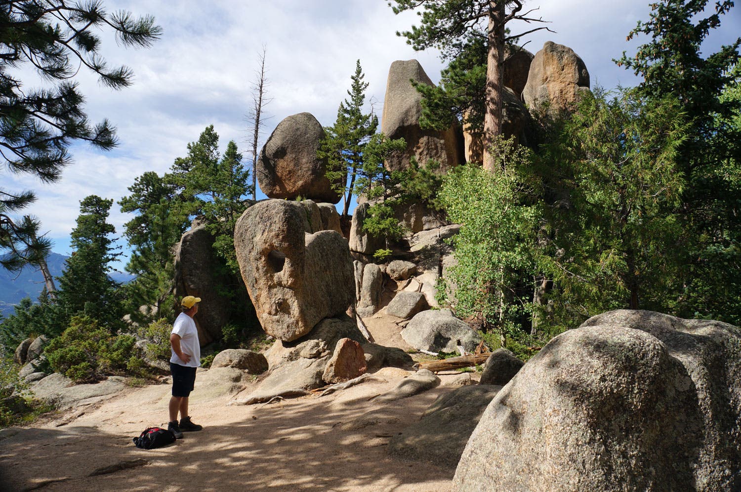 Paul Bunyan's Boot on the Gem Lake Trail in Rocky Mountain National Park
