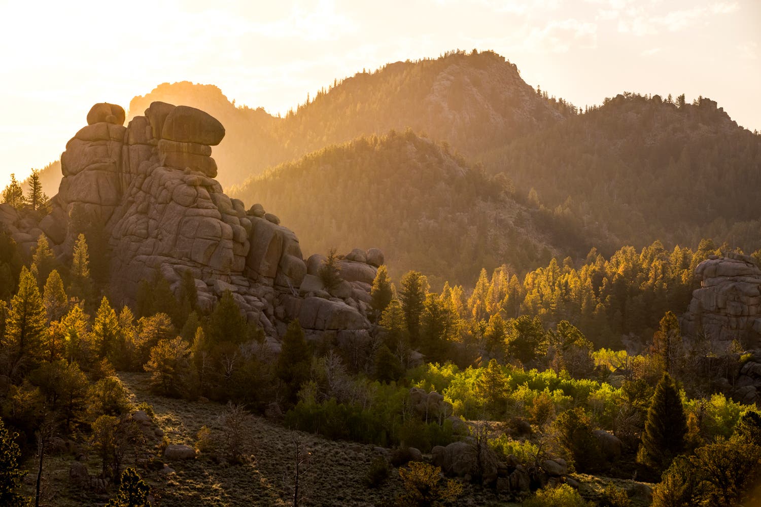 Vedauwoo Recreation Area near Cheyenne, Wyoming