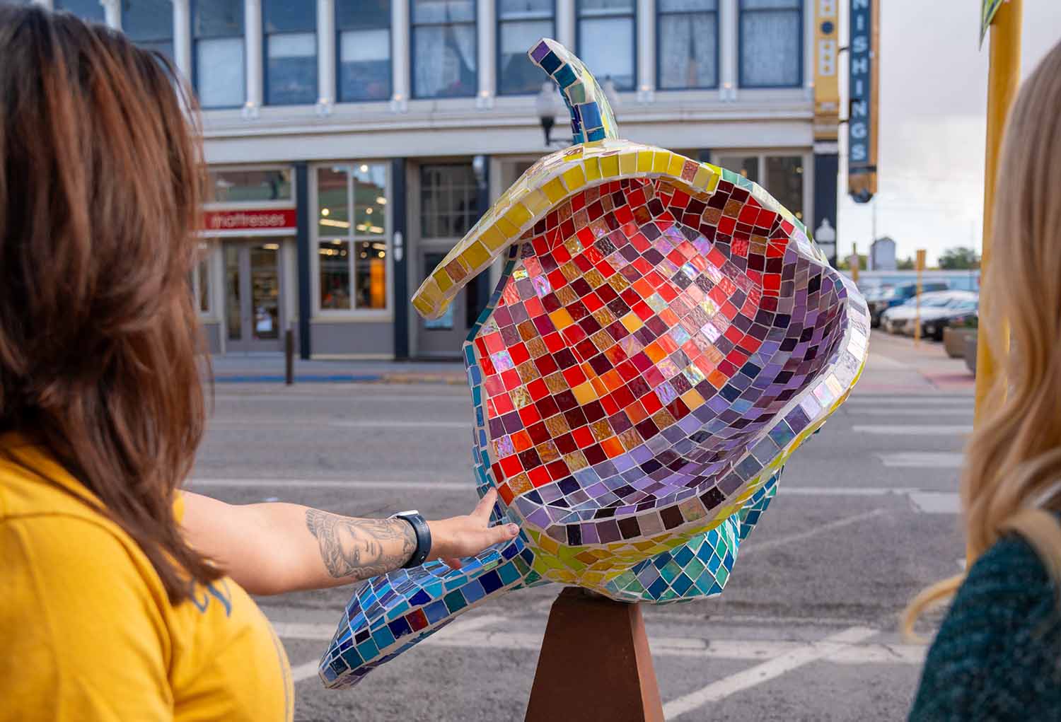 Alamosa Artscape in downtown Alamosa