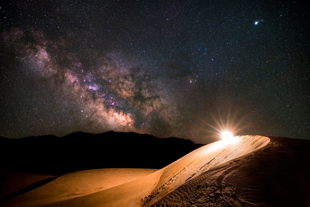 Milky Way over Great Sand Dunes National Park