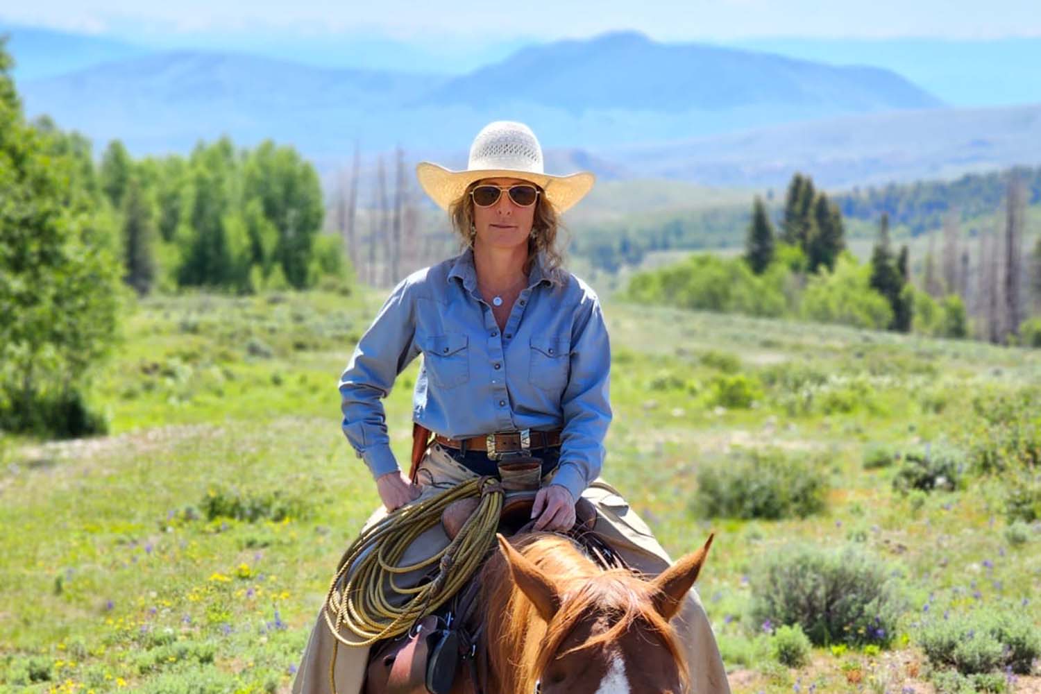 Fourth-generation rancher Caitlyn Taussig
