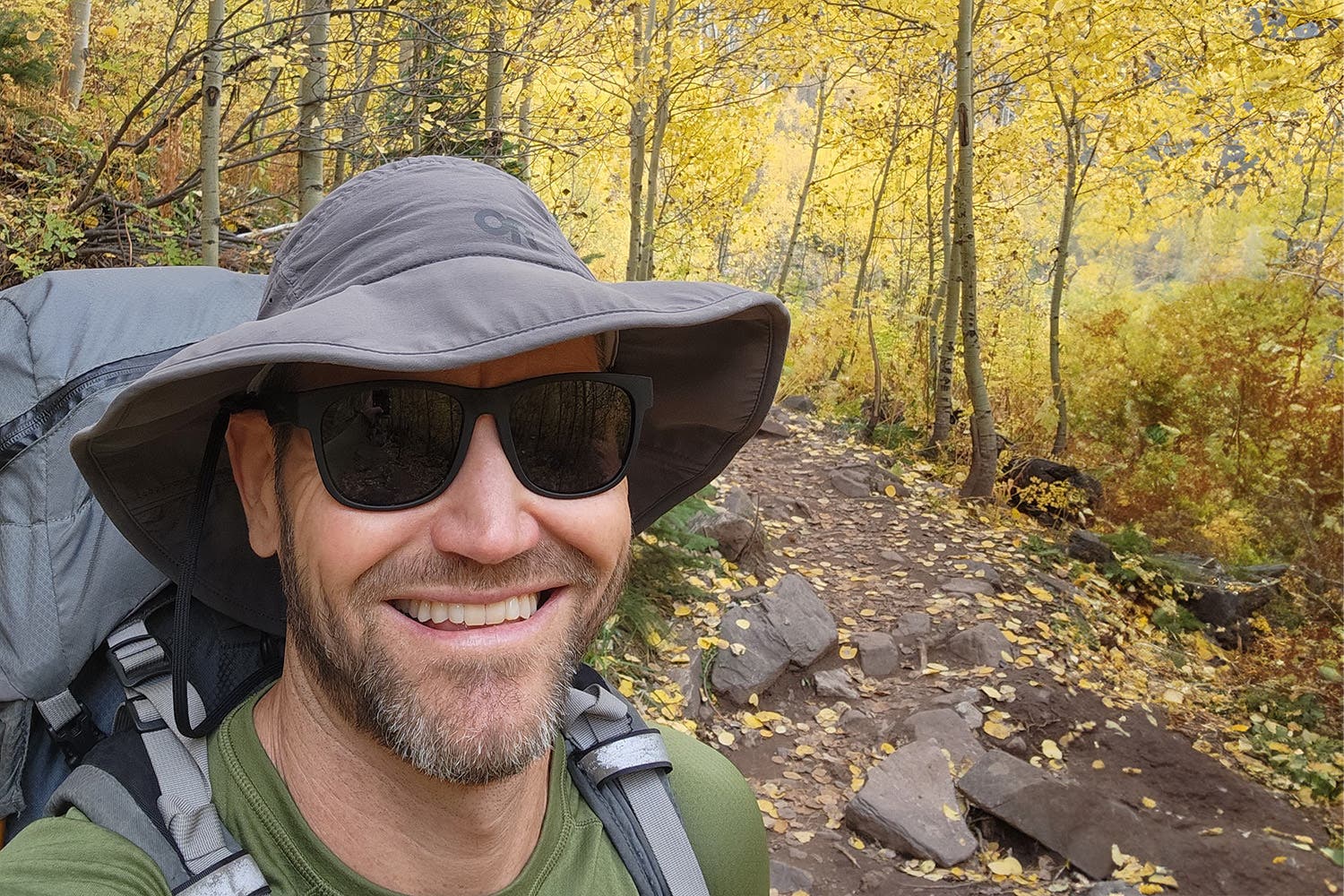 Daniel Lassen hiking