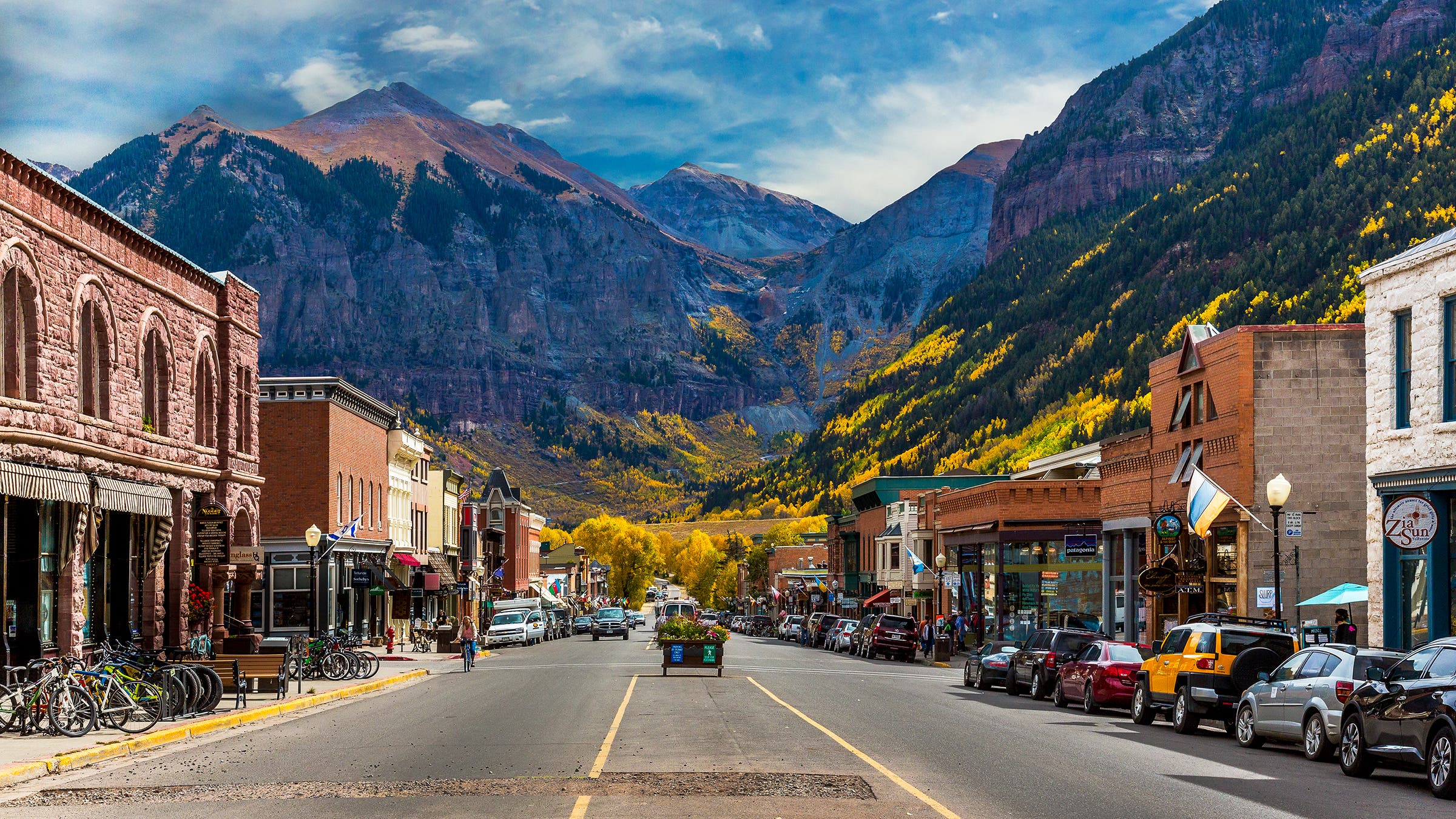 A look down Main Street in Telluride